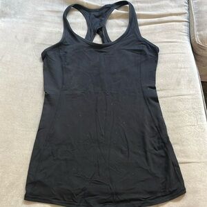 Black Lululemon tank Sz 6/8